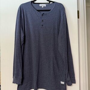 NWOT Men’s Kinetix Long Sleeved Henley